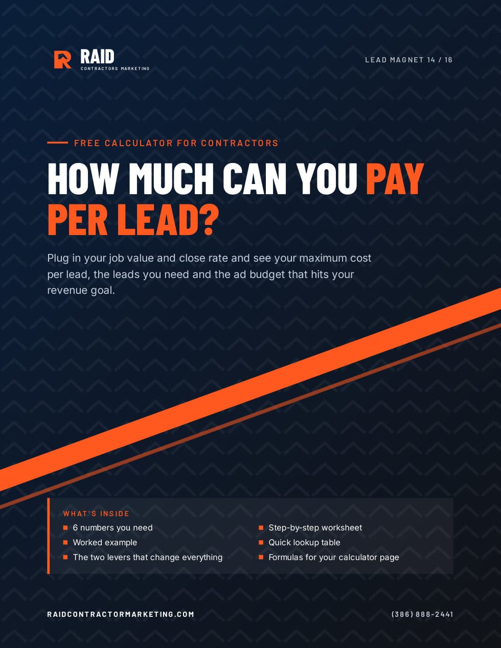 How Much Can You Pay Per Lead? cover