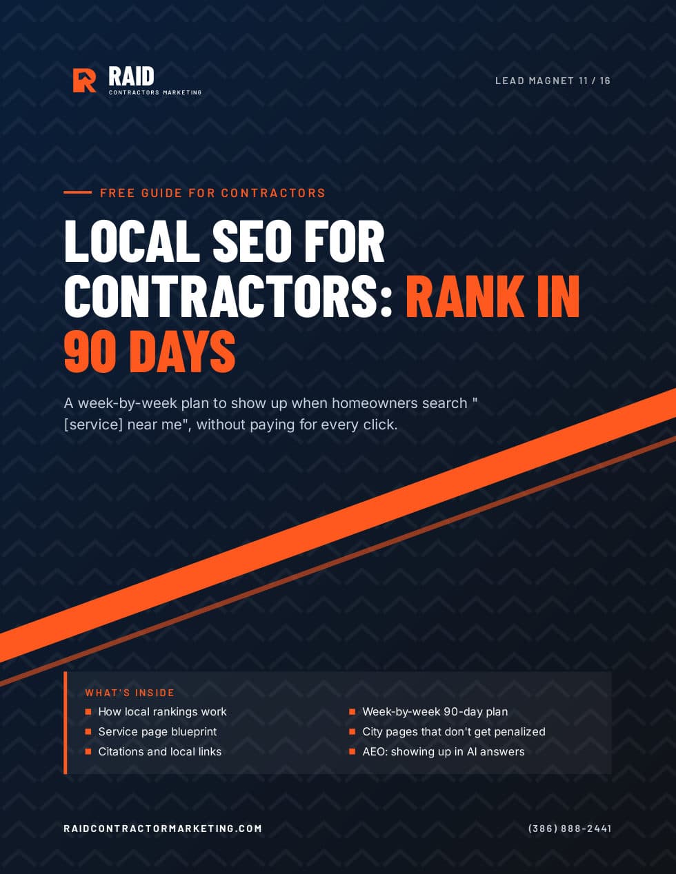 Local SEO for Contractors: Rank in 90 Days cover