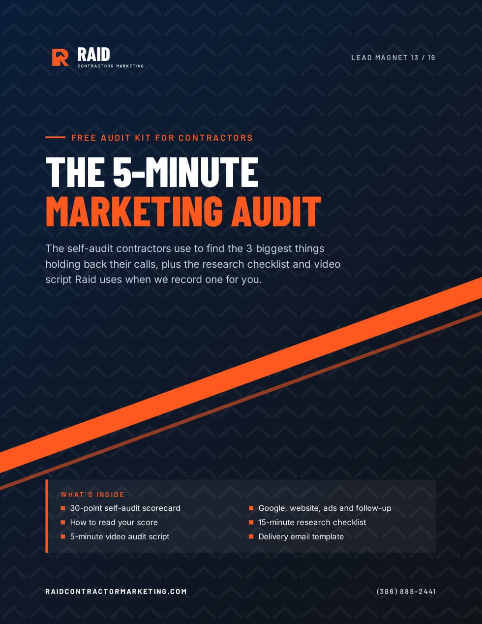 The 5-Minute Marketing Audit cover