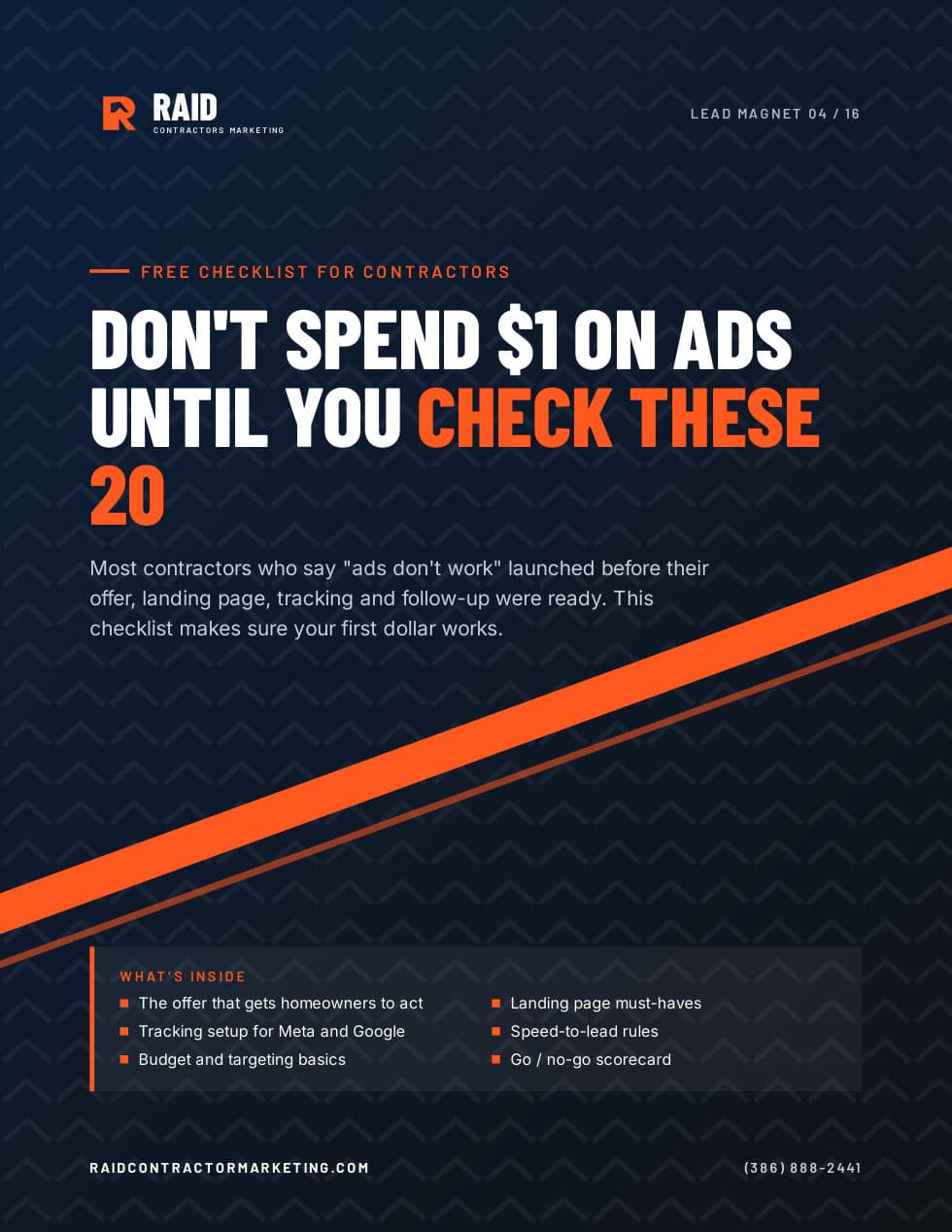 Don't Spend $1 on Ads Until You Check These 20 cover